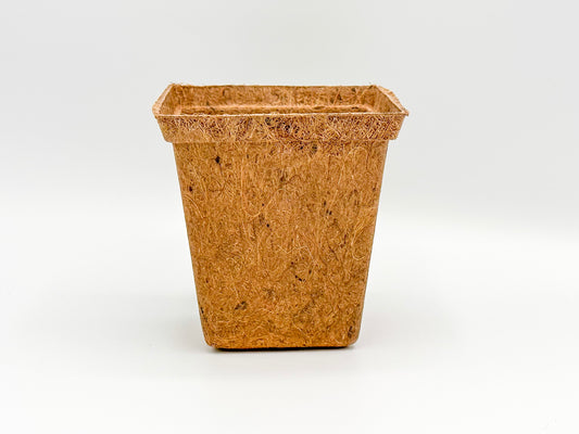 Coco Coir Pot for Seeds & Clones- Square Design