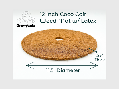 12" Coco Coir Mulch Mat